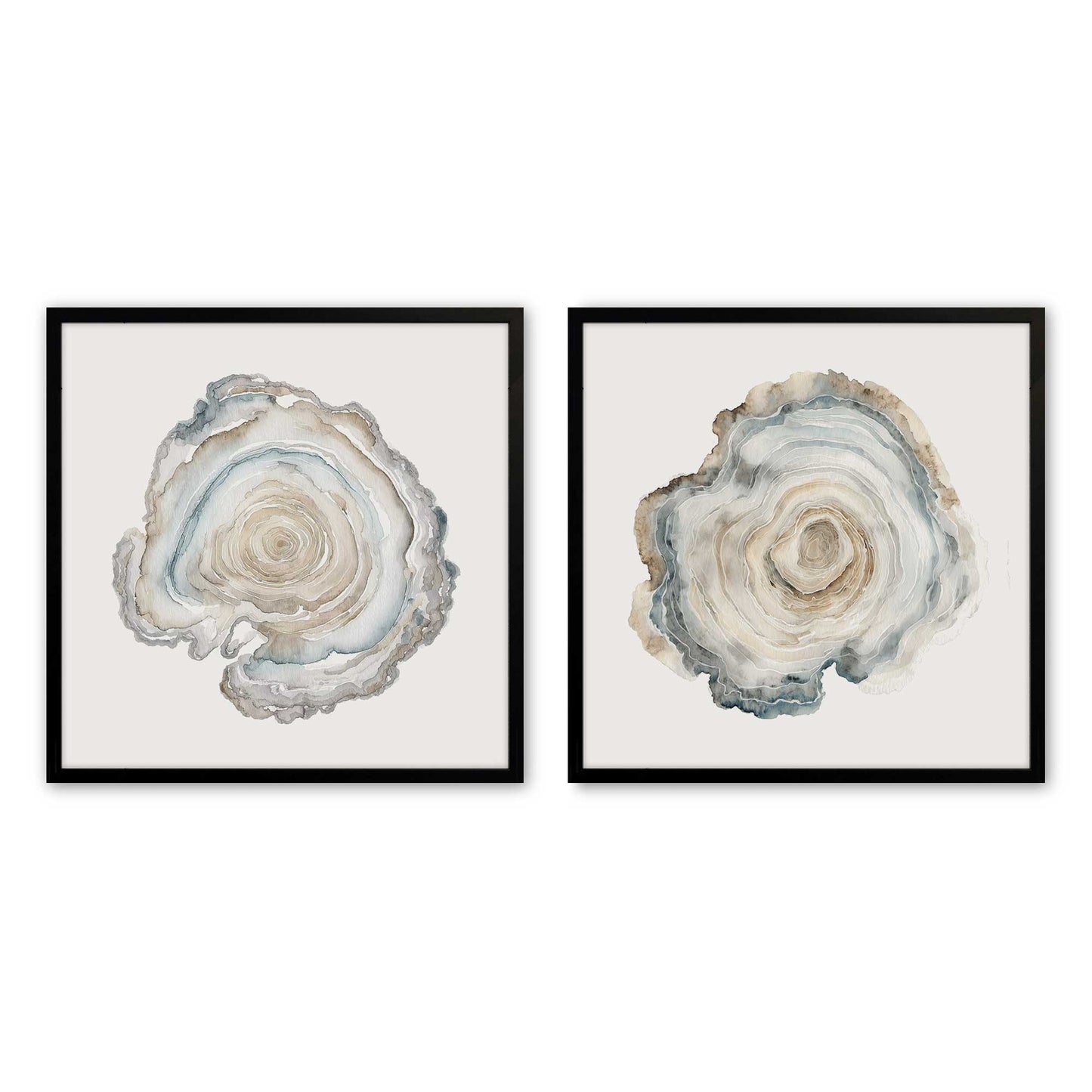[Color:Satin Black], Picture of art in a Satin Black frame