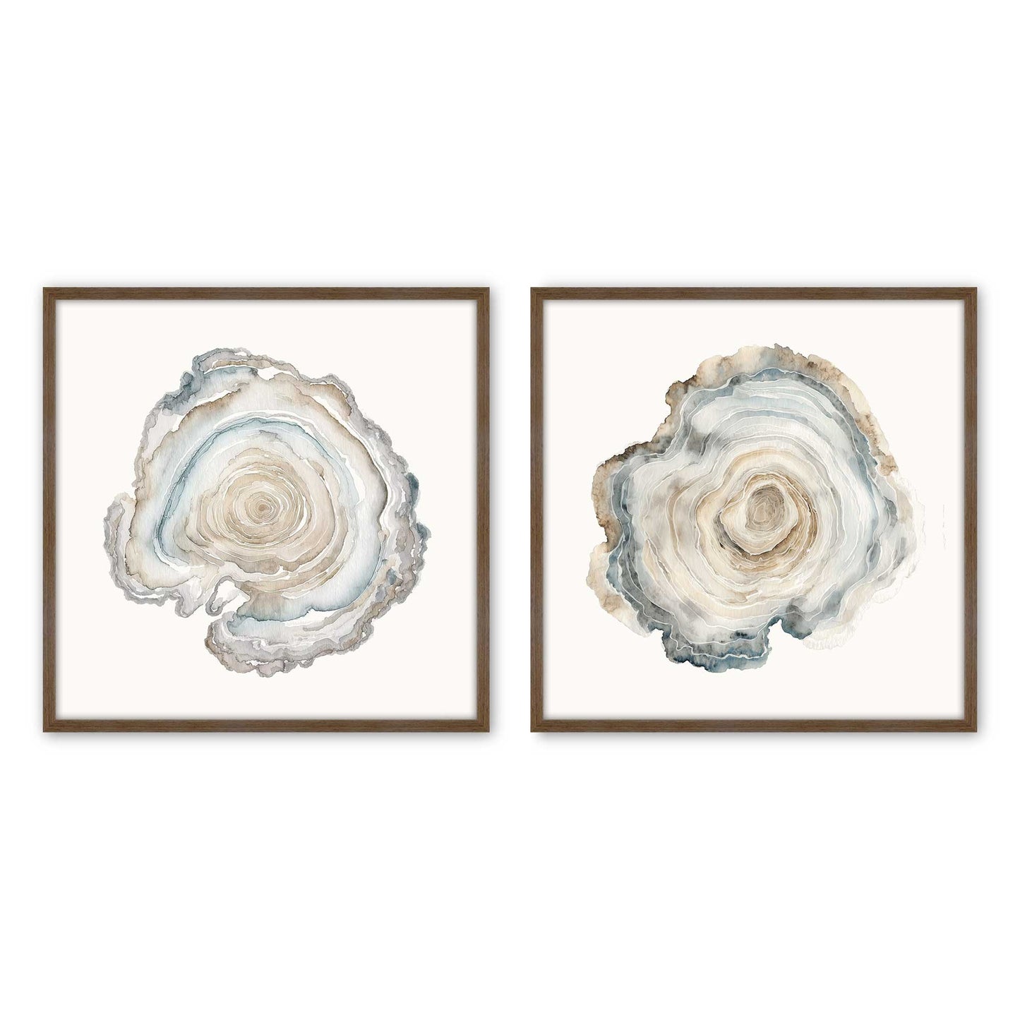 [Color:Walnut], Picture of art in a Walnut frame