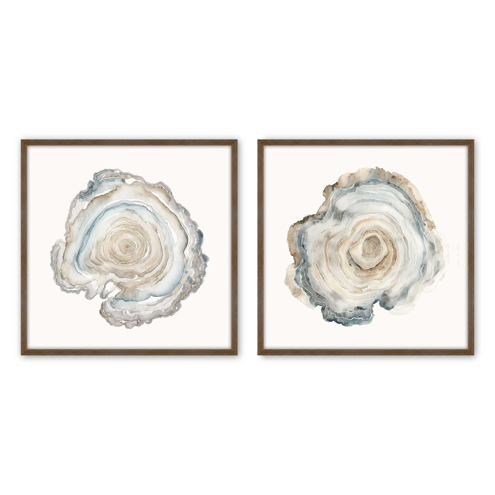 [Color:Walnut], Picture of art in a Walnut frame