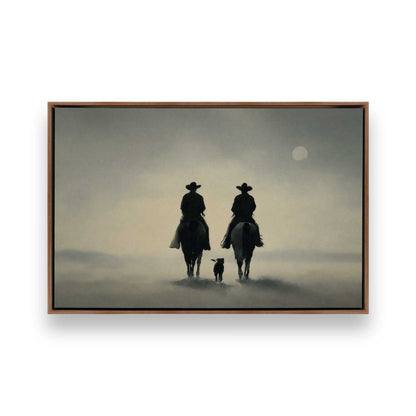 [Color:Walnut], Picture of art in a Walnut frame