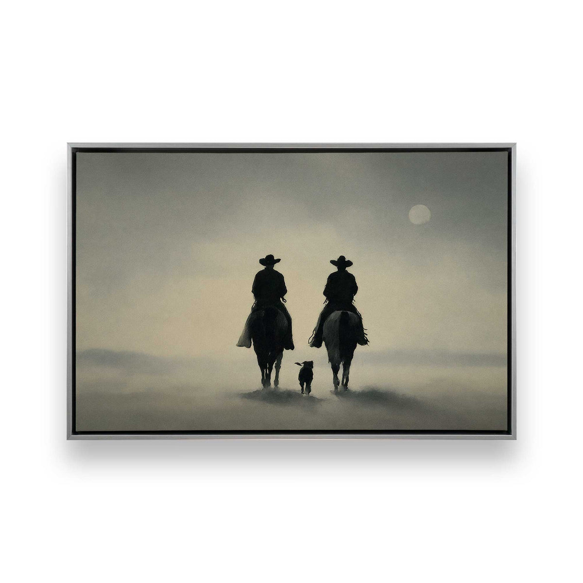 [Color:Polished Chrome], Picture of art in a Polished Chrome frame