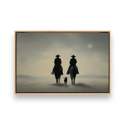 [Color:American Maple], Picture of art in a American Maple frame