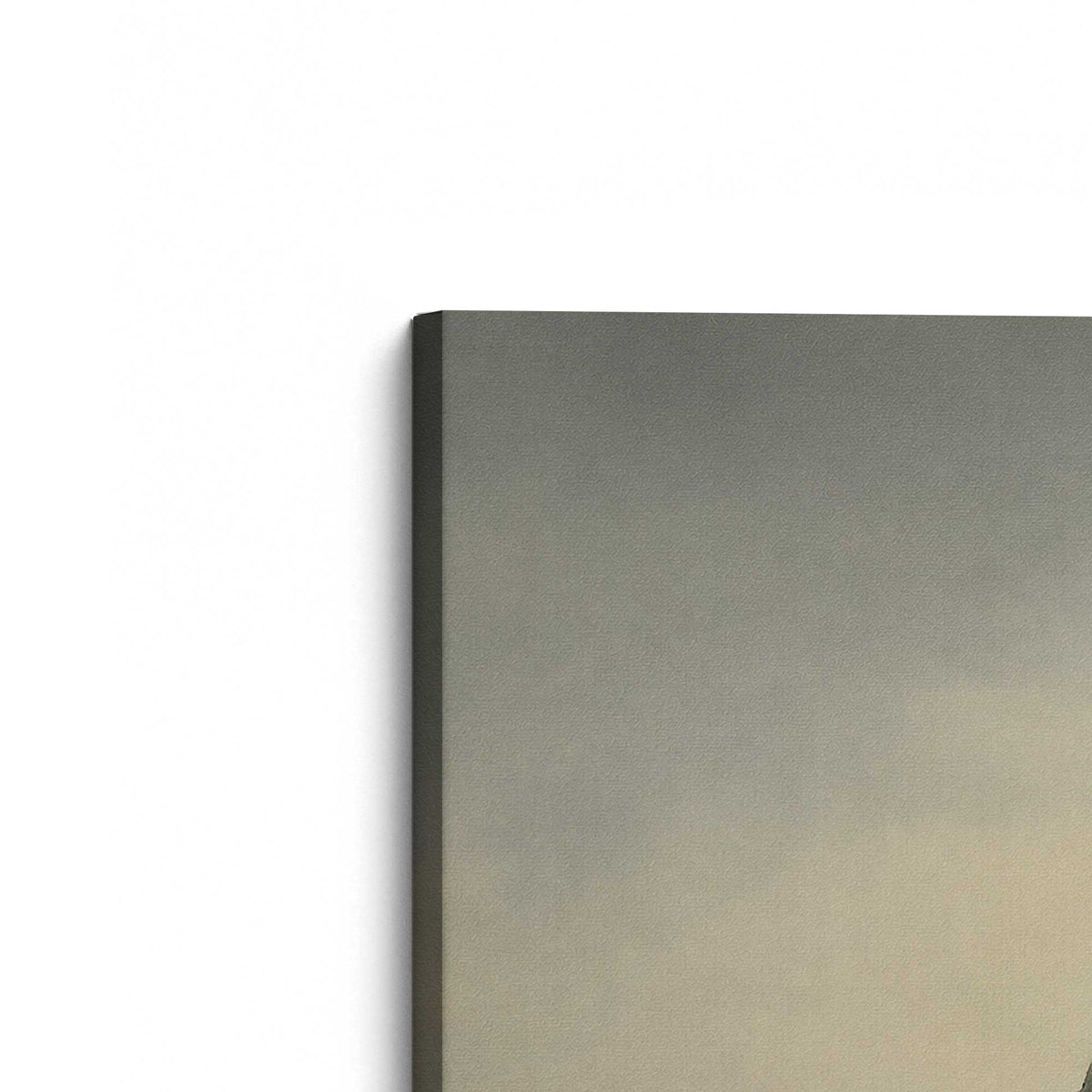 [Color:Stretched Canvas], Picture of the corner of the art