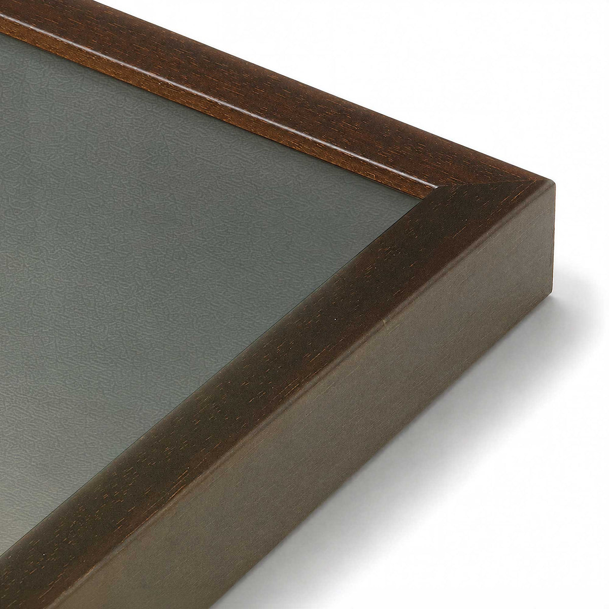 [Color:Belvinder Brown], Picture of art in a Belvinder Brown frame at an angle