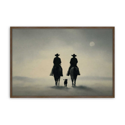 [Color:Walnut], Picture of art in a Walnut frame