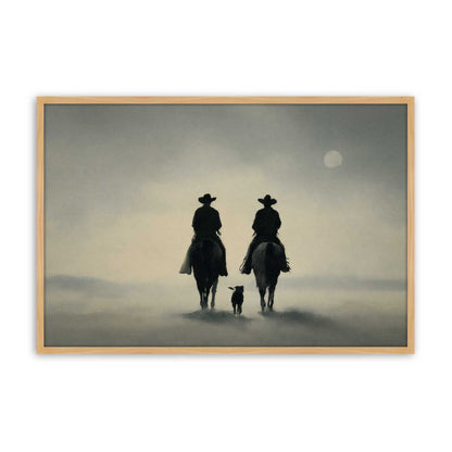 [Color:American Maple], Picture of art in a American Maple frame