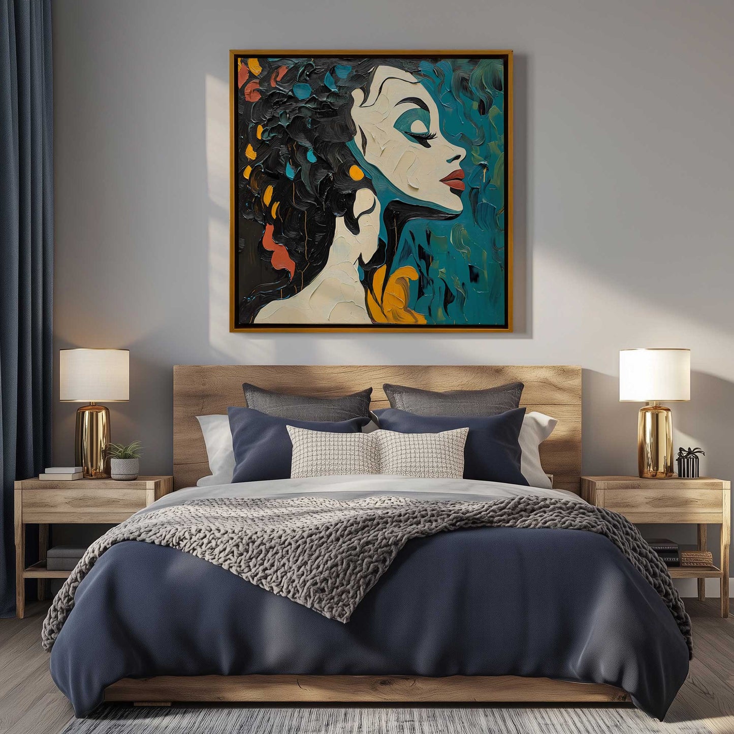 Picture of art in a room
