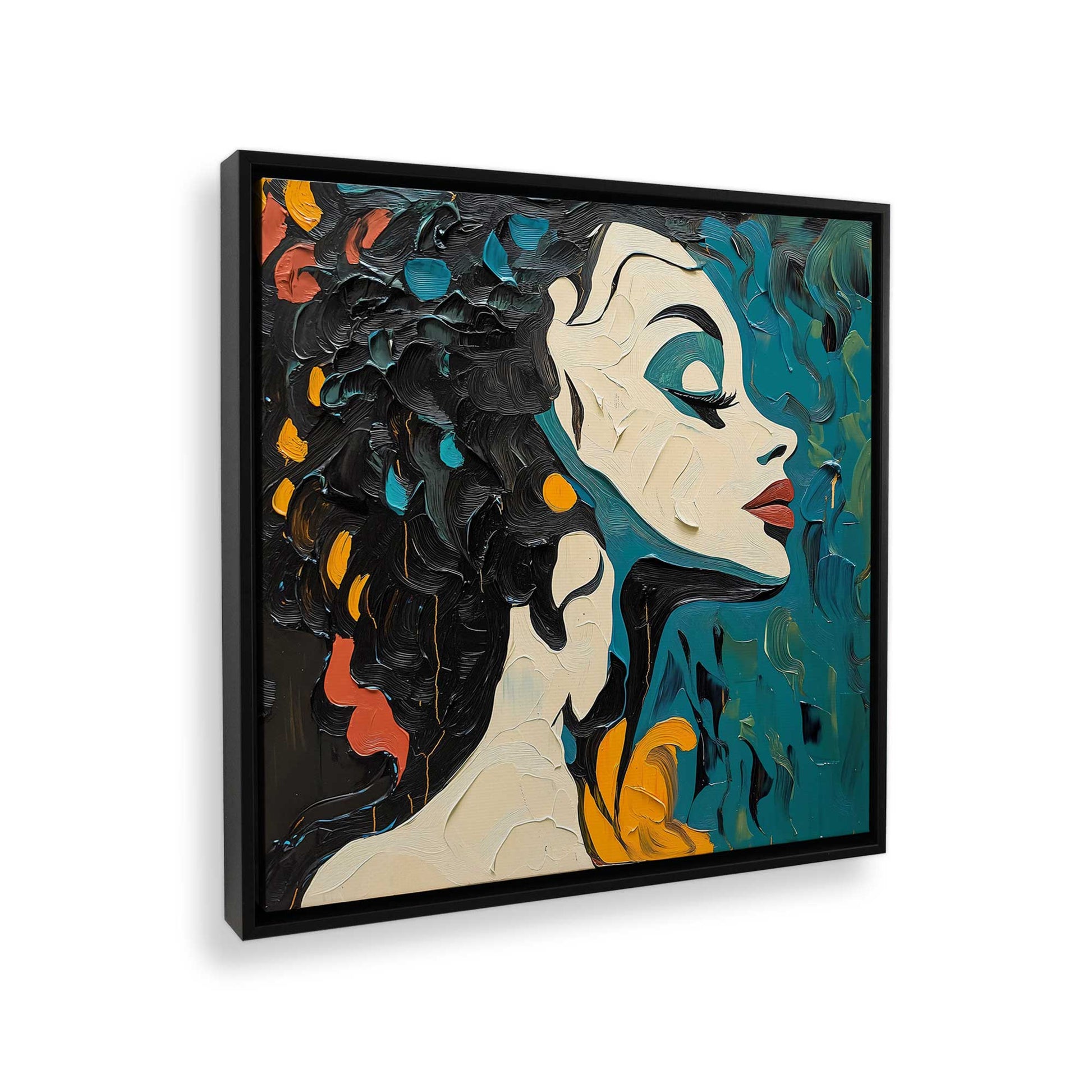 [Color:Satin Black], Picture of the corner of the art