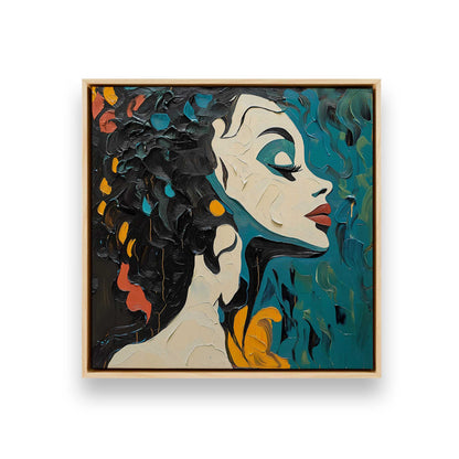 [Color:American Maple], Picture of art in a American Maple frame