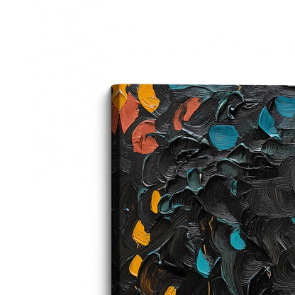 [Color:Stretched Canvas], Picture of the corner of the art