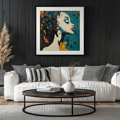 Picture of art in a room