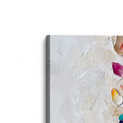 [Color:Stretched Canvas], Picture of the corner of the art