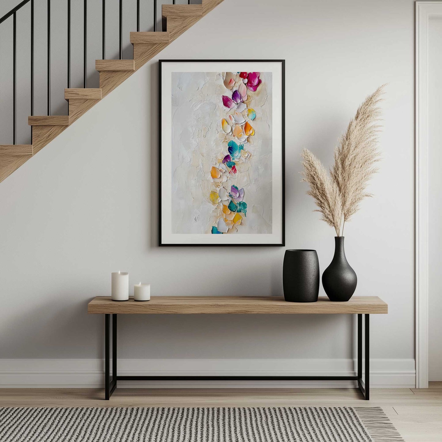 Picture of art in a room