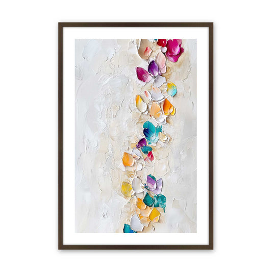 [Color:Brown], Picture of art in a Brown frame