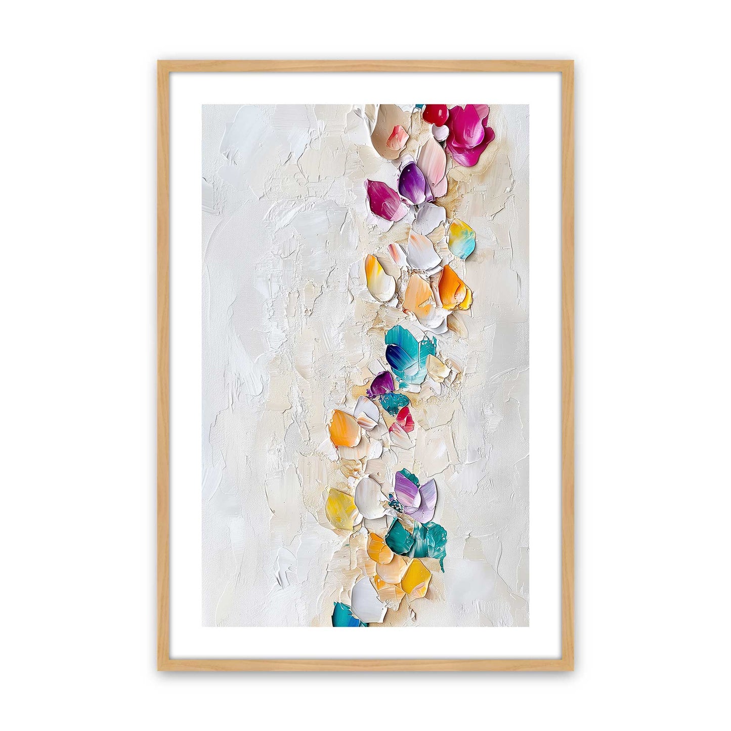 [Color:American Maple], Picture of art in a American Maple frame
