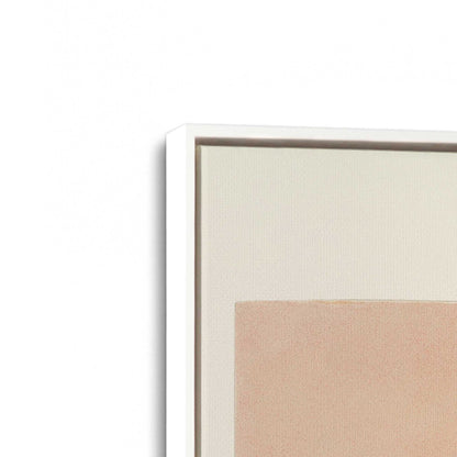 [Color:Opaque White], Picture of art in a White frame at an angle