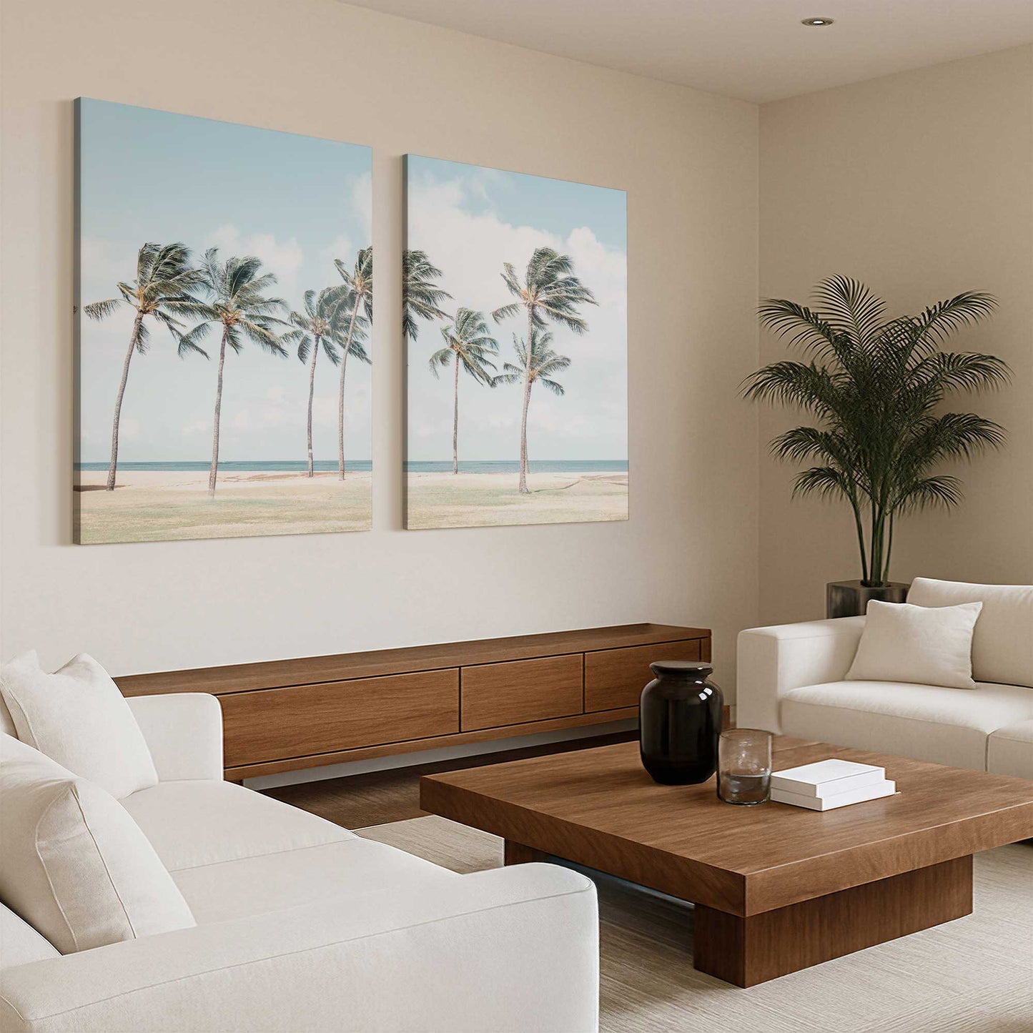 [Color:Stretched Canvas], Picture of art in a room
