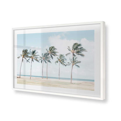 [Color:Opaque White], Picture of art in a Opaque White frame of the corner