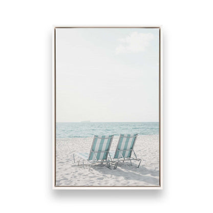 [Color:Opaque White], Picture of art in a White frame