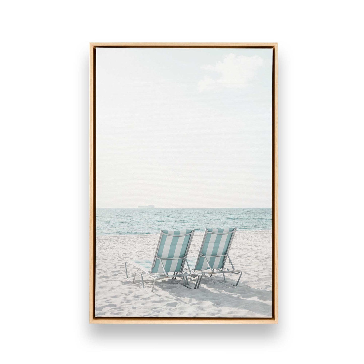 [Color:American Maple], Picture of art in a American Maple frame