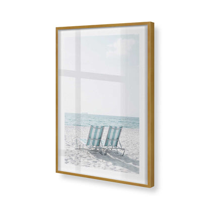 [Color:Polished Gold], Picture of art in a Polished Gold frame of the corner