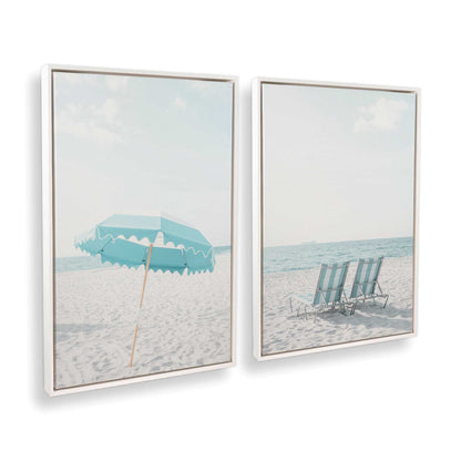 [Color:Opaque White], Picture of art in a White frame at an angle