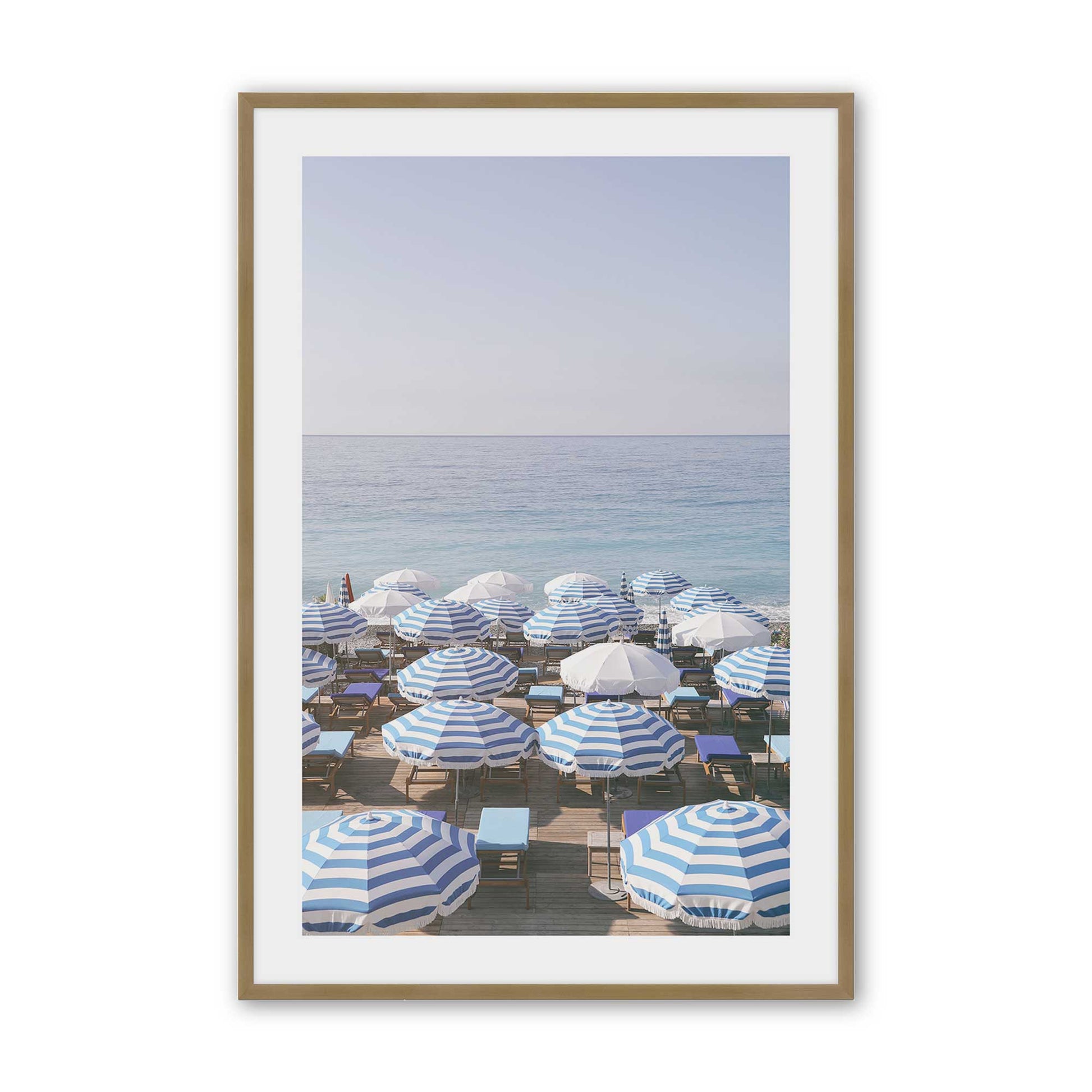 [Color:Brushed Gold], Picture of art in a Brushed Gold frame