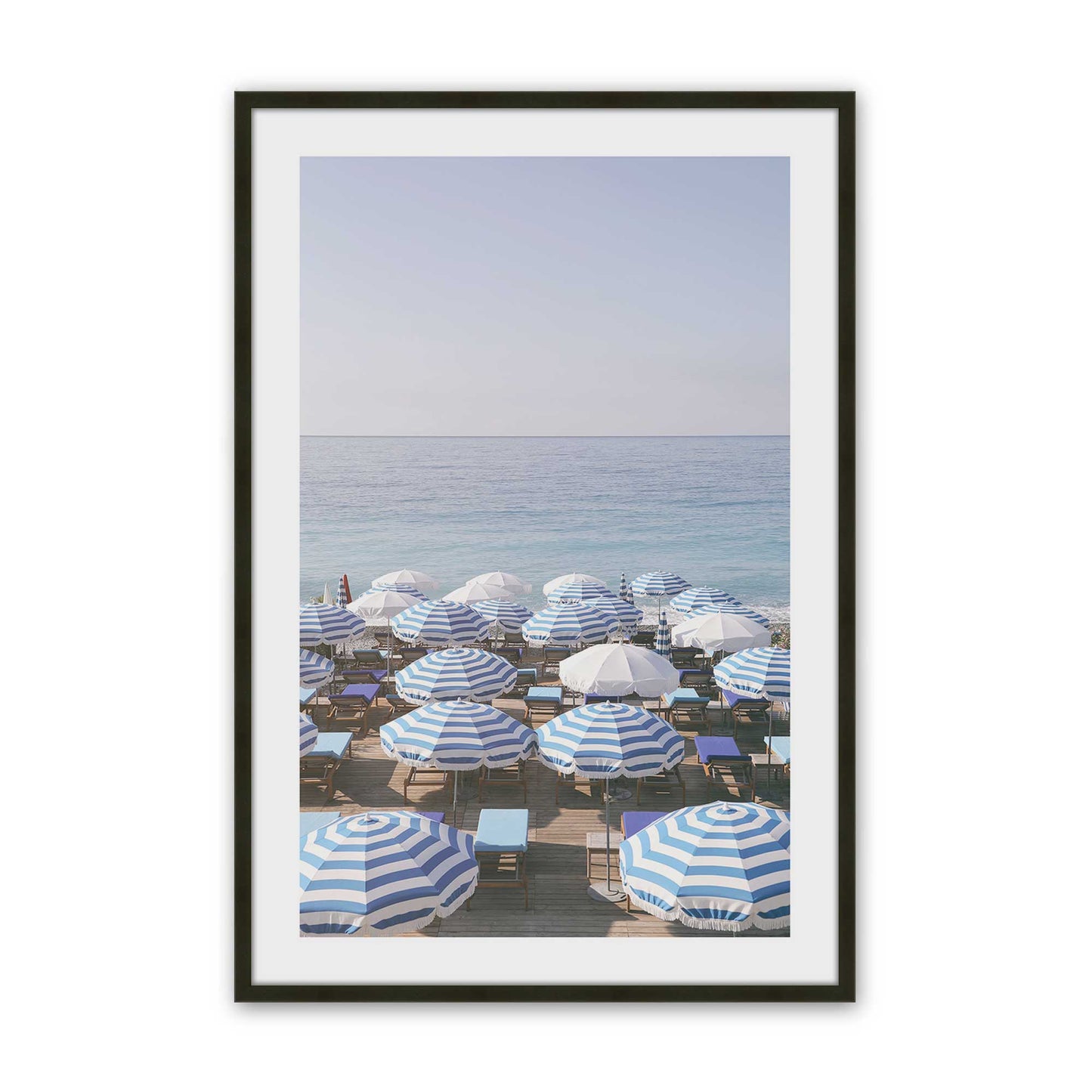 [Color:Satin Black], Picture of art in a Satin Black frame