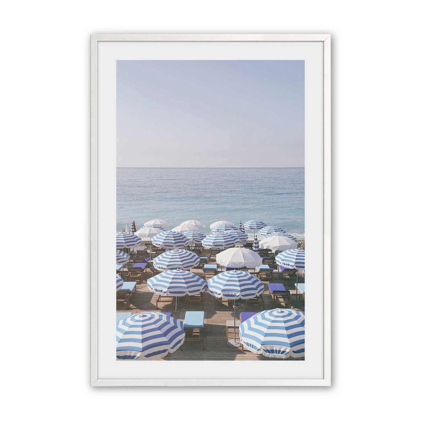 [Color:Opaque White], Picture of art in a Opaque White frame
