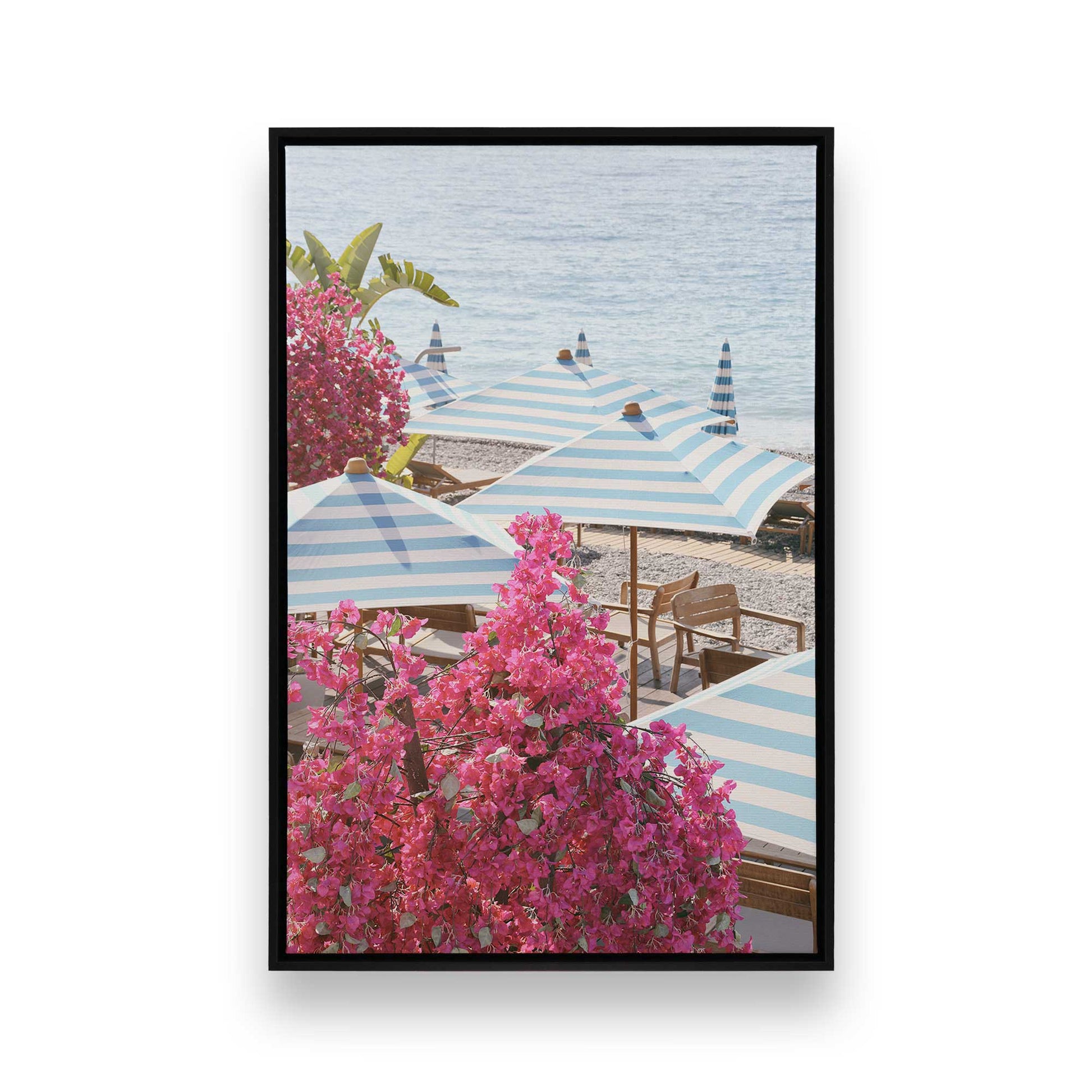 [Color:Satin Black], Picture of art in a Satin Black frame
