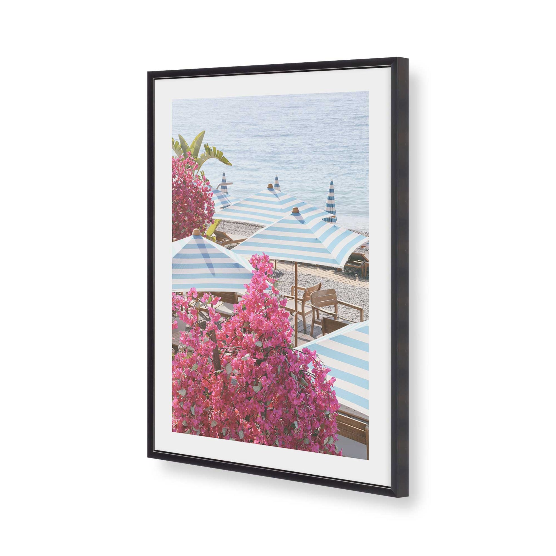 [Color:Weathered Zinc], Picture of art in a Weathered Zinc frame of the corner