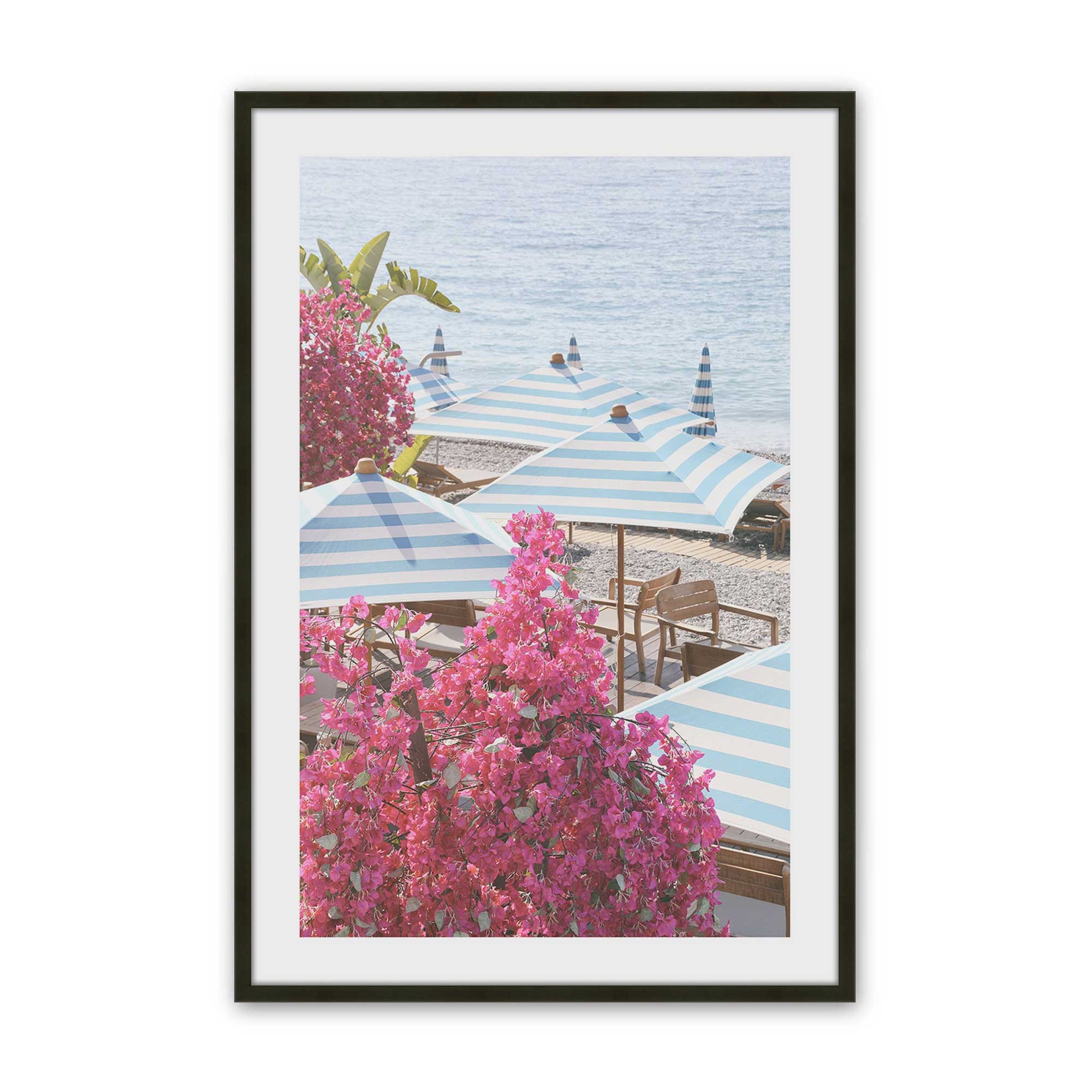 [Color:Satin Black], Picture of art in a Satin Black frame