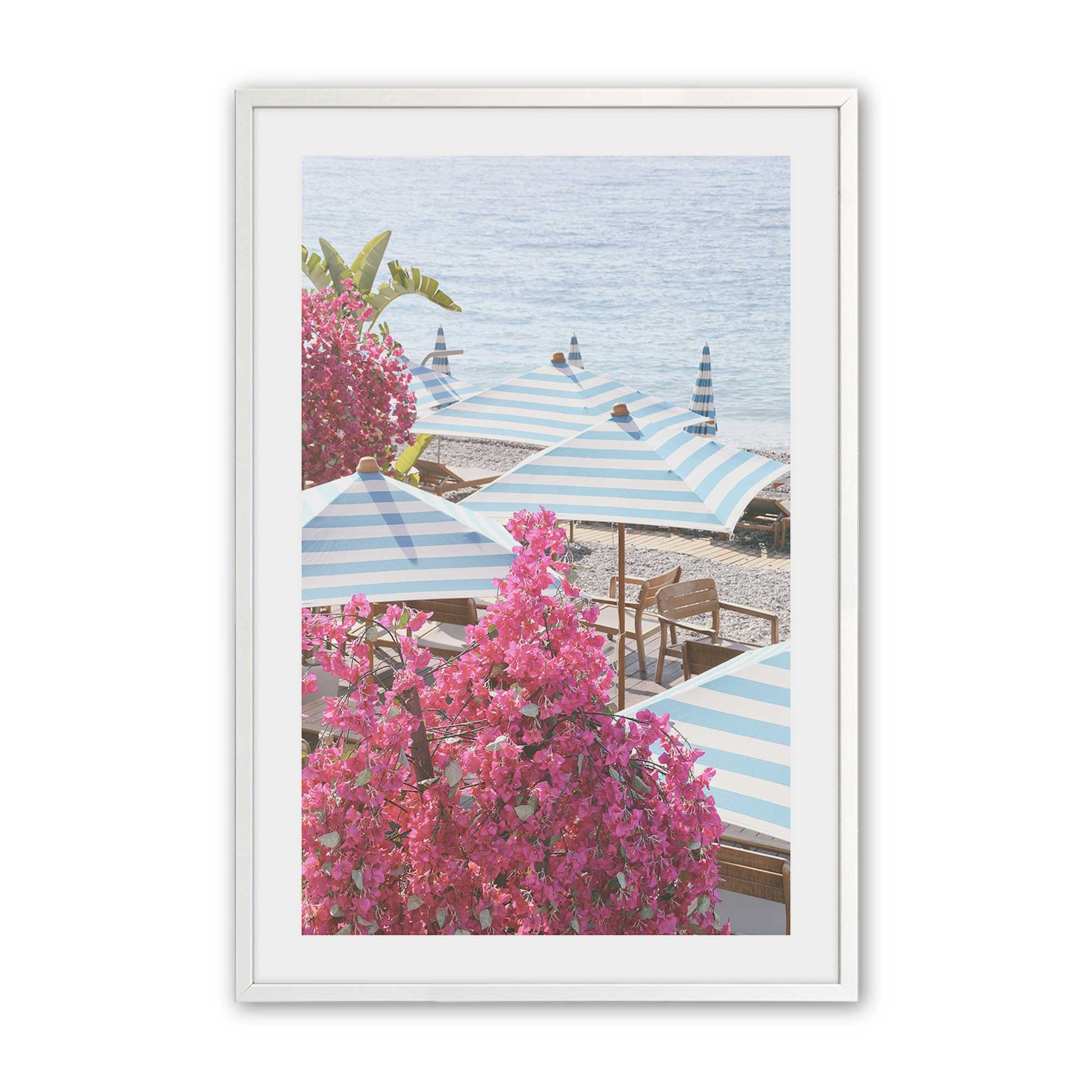 [Color:Opaque White], Picture of art in a Opaque White frame