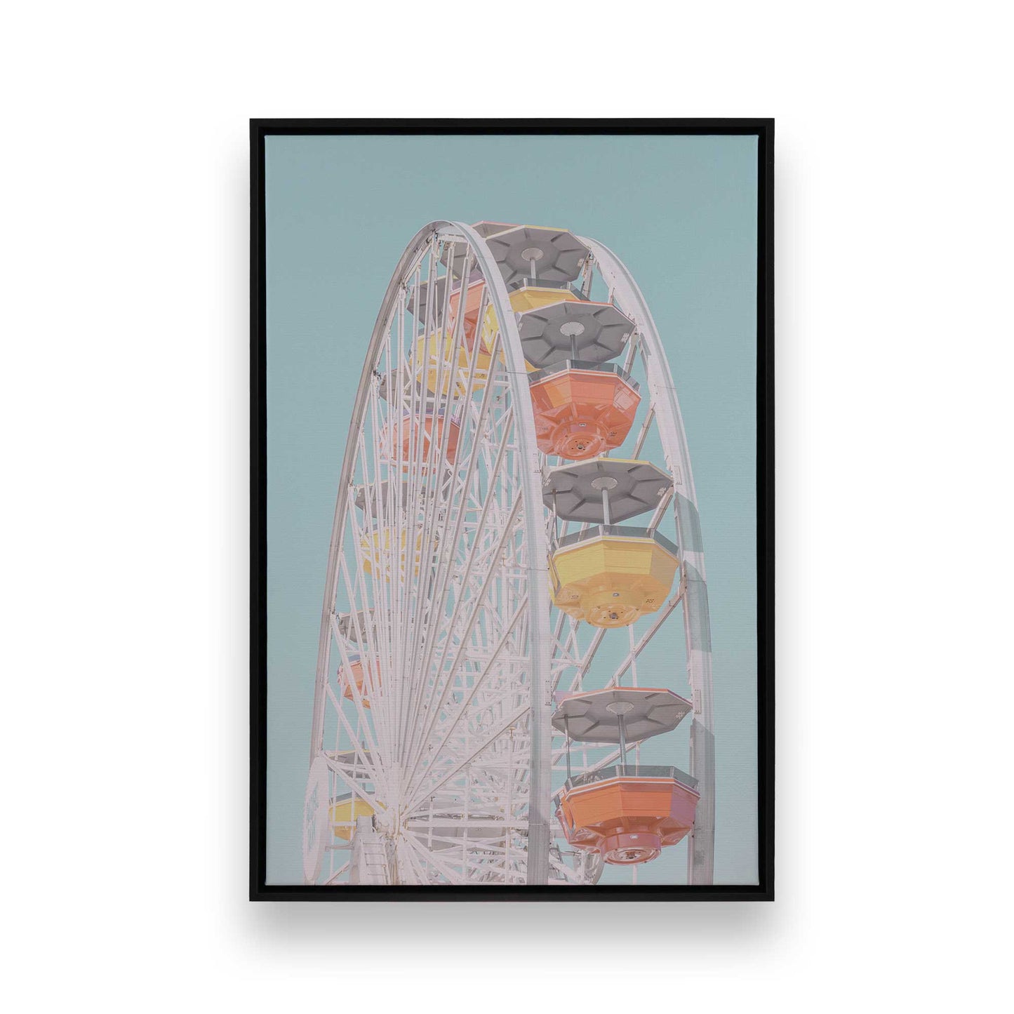 [Color:Satin Black], Picture of art in a Satin Black frame