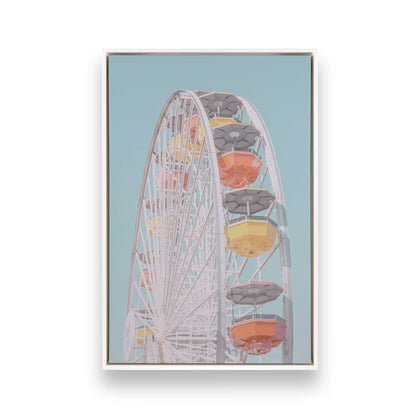 [Color:Opaque White], Picture of art in a White frame