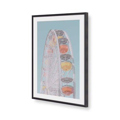 [Color:Weathered Zinc], Picture of art in a Weathered Zinc frame of the corner