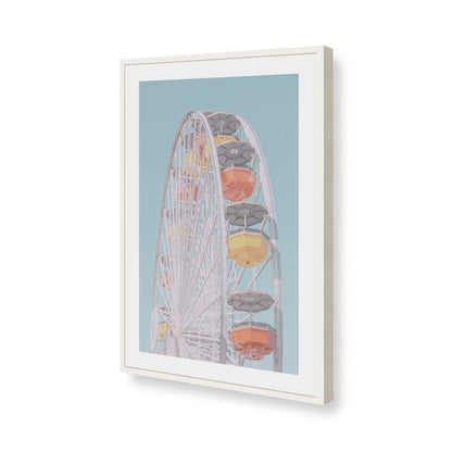 [Color:Opaque White], Picture of art in a Opaque White frame of the corner