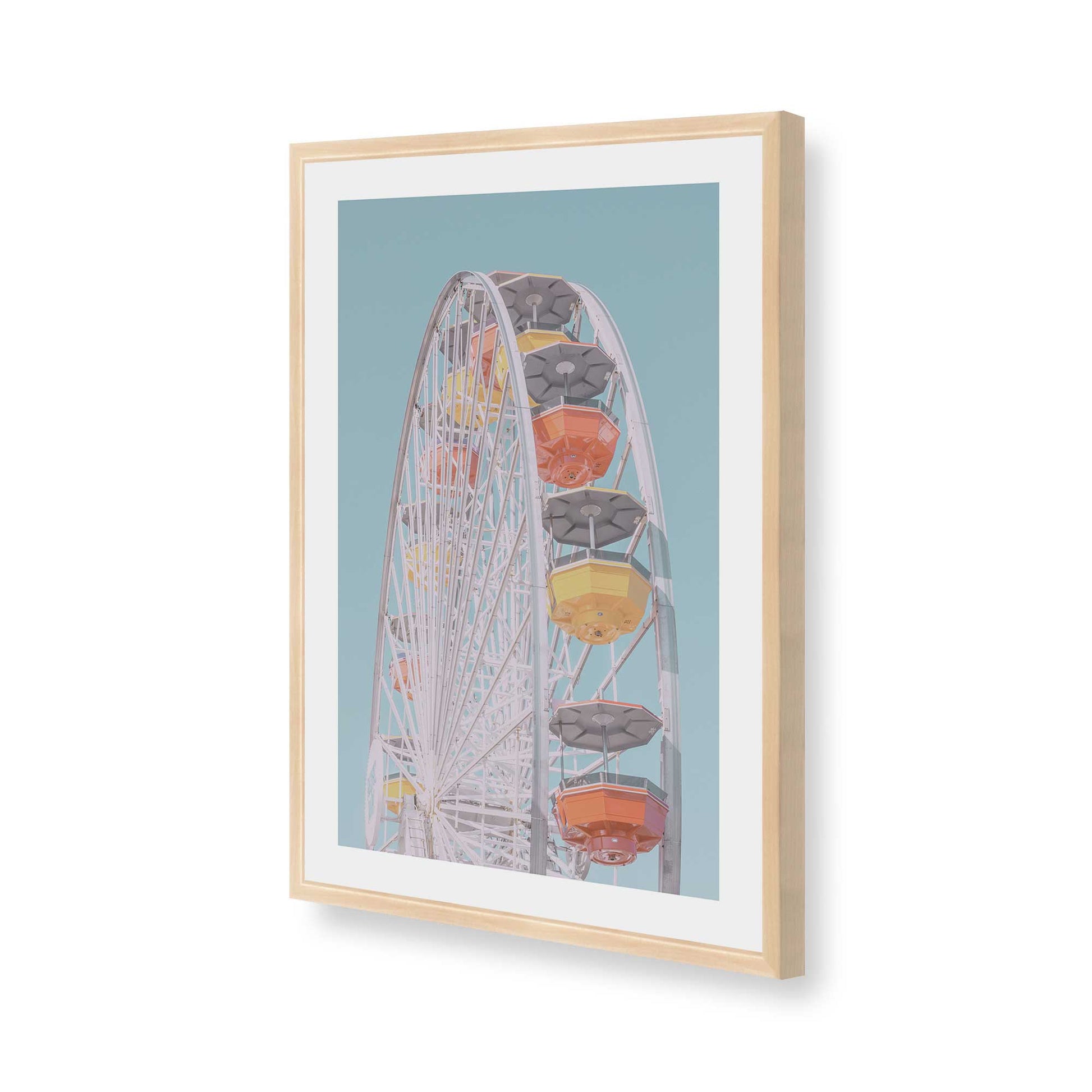 [Color:Raw Maple], Picture of art in a Raw Maple frame of the corner
