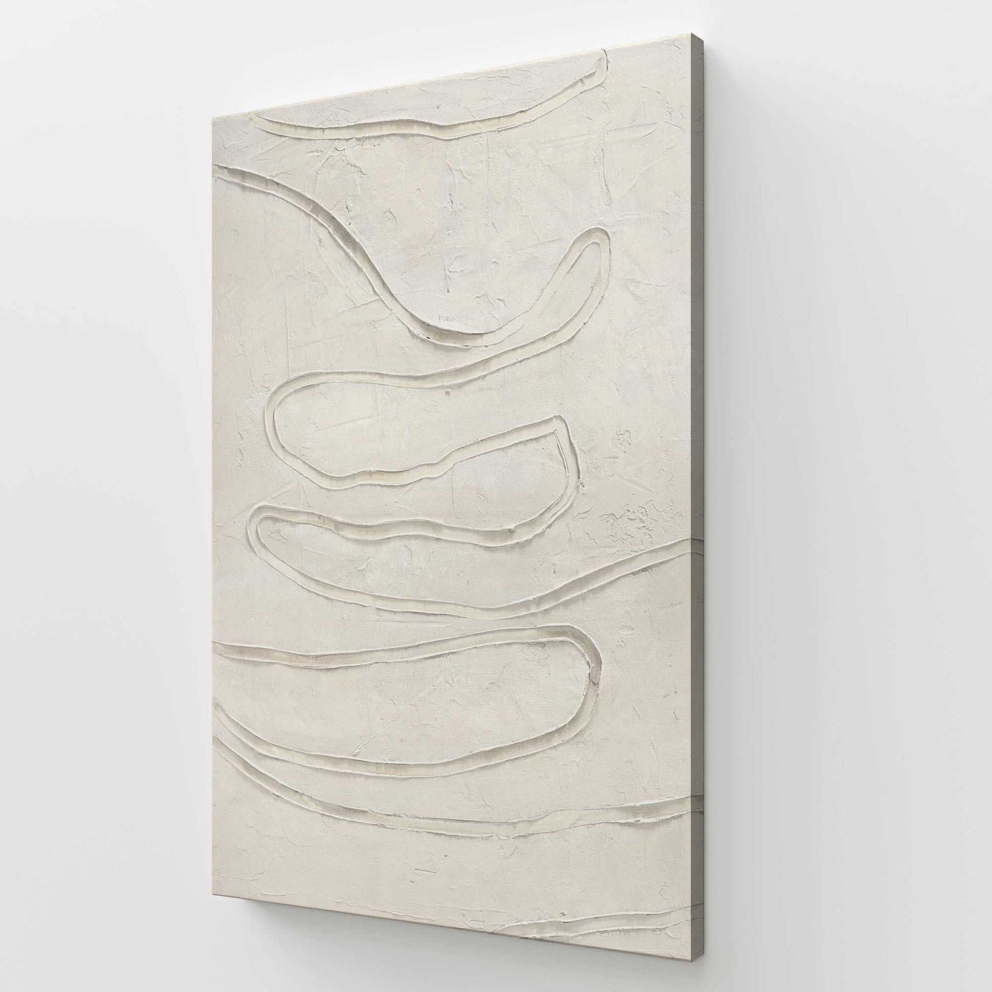 [Color:Stretched Canvas], Picture of art at an angle