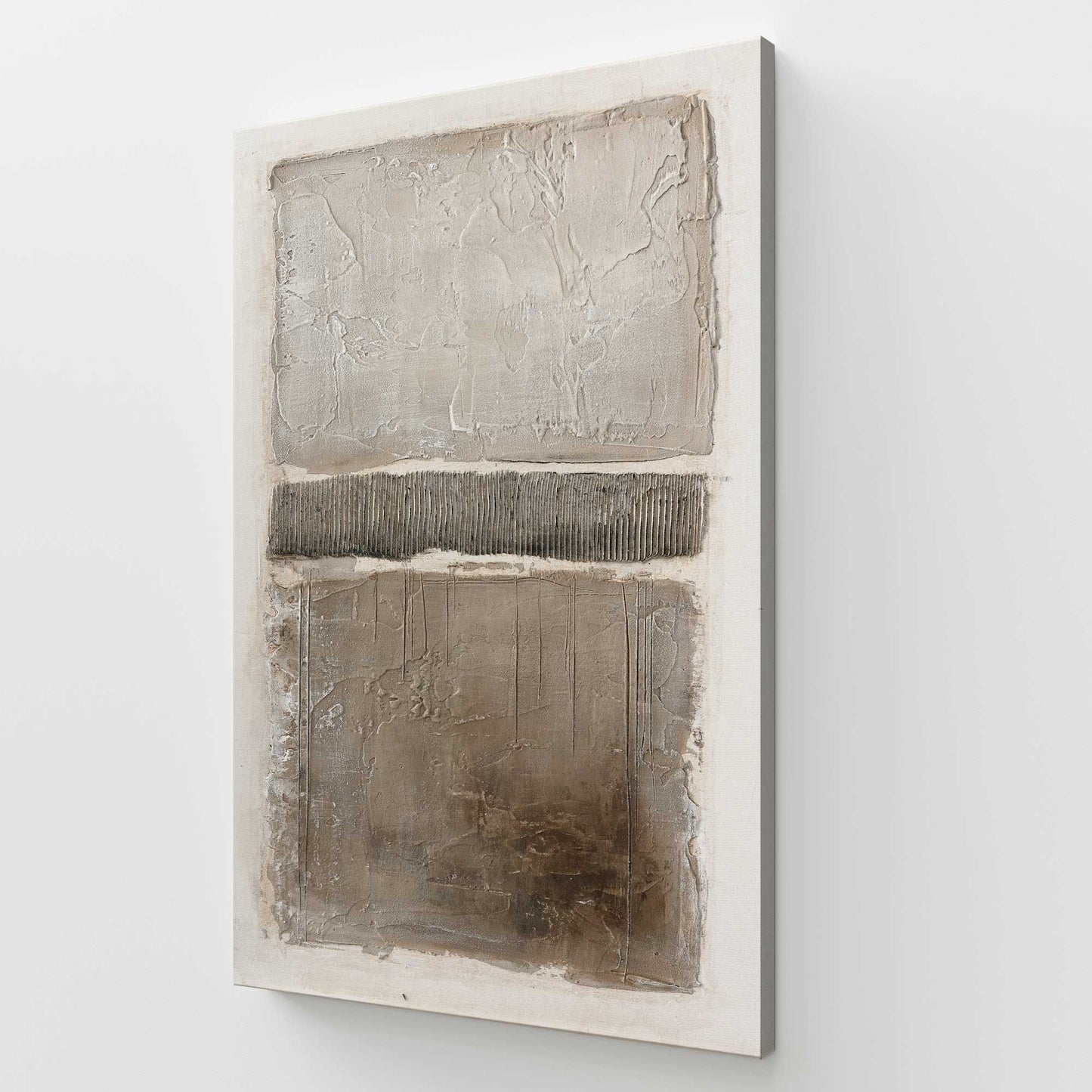 [Color:Stretched Canvas], Picture of art at an angle