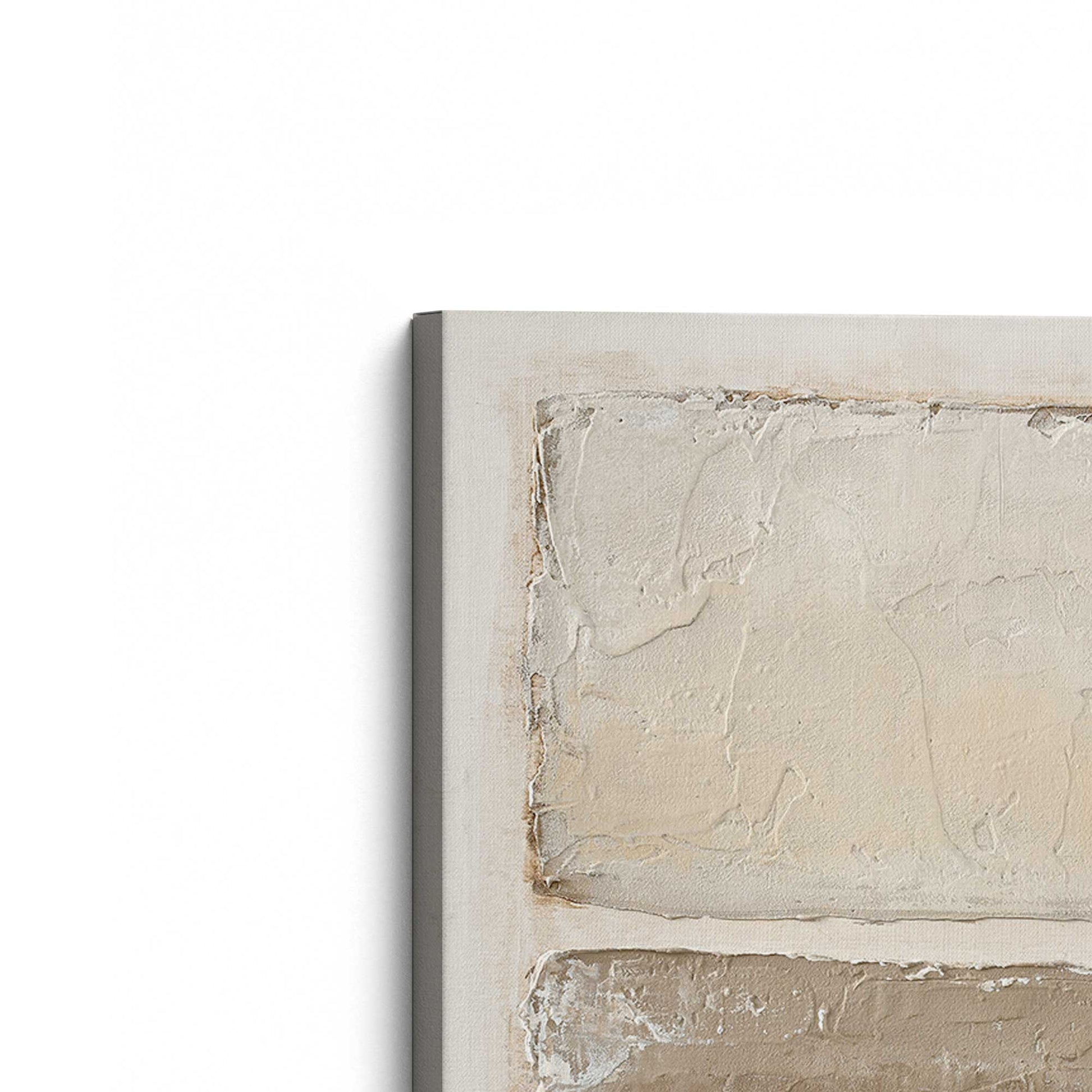 [Color:Stretched Canvas], Picture of the corner of the art