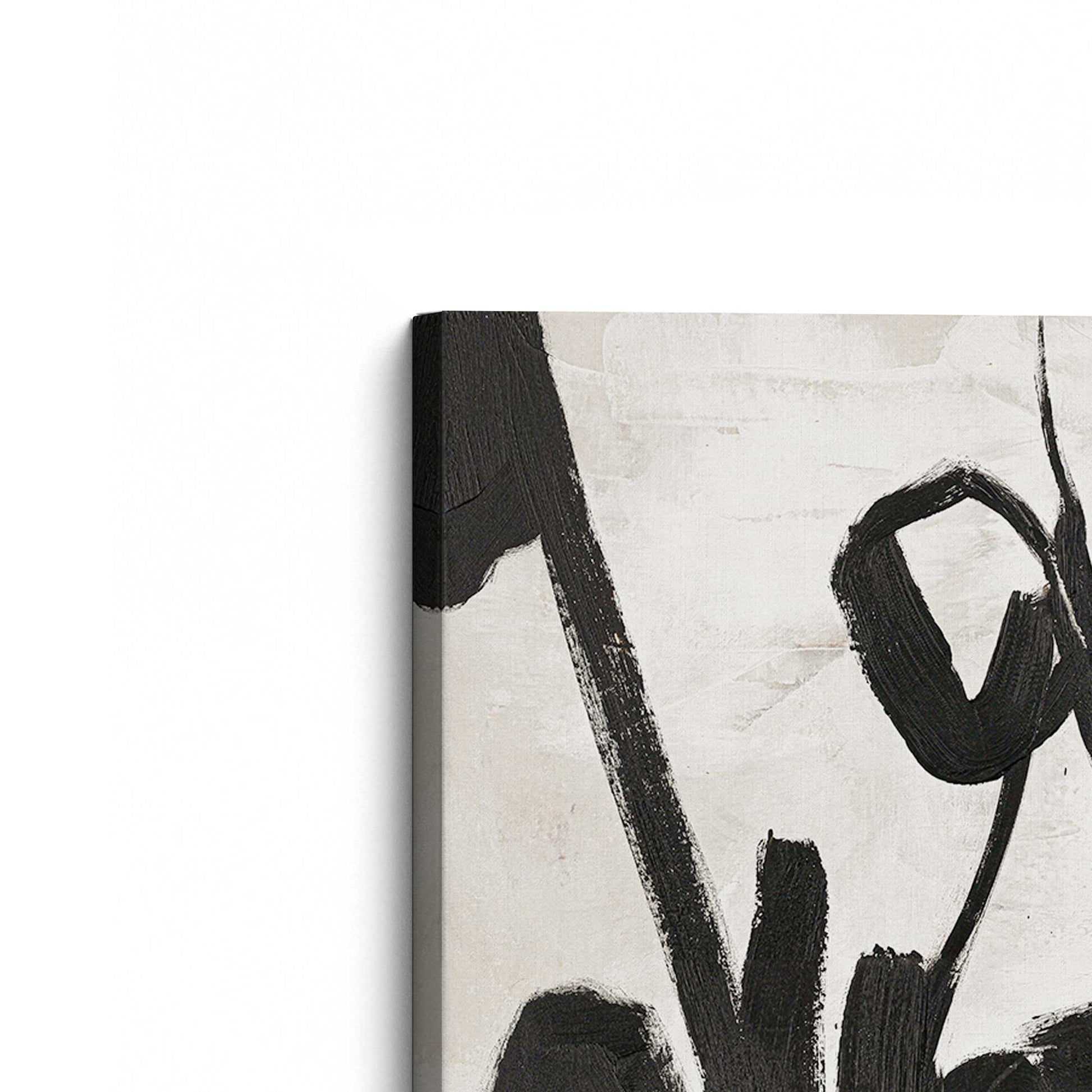 [Color:Stretched Canvas], Picture of the corner of the art