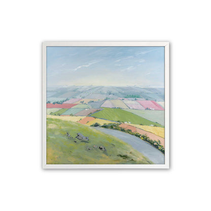 [Color:Opaque White], Picture of art in a Opaque White frame