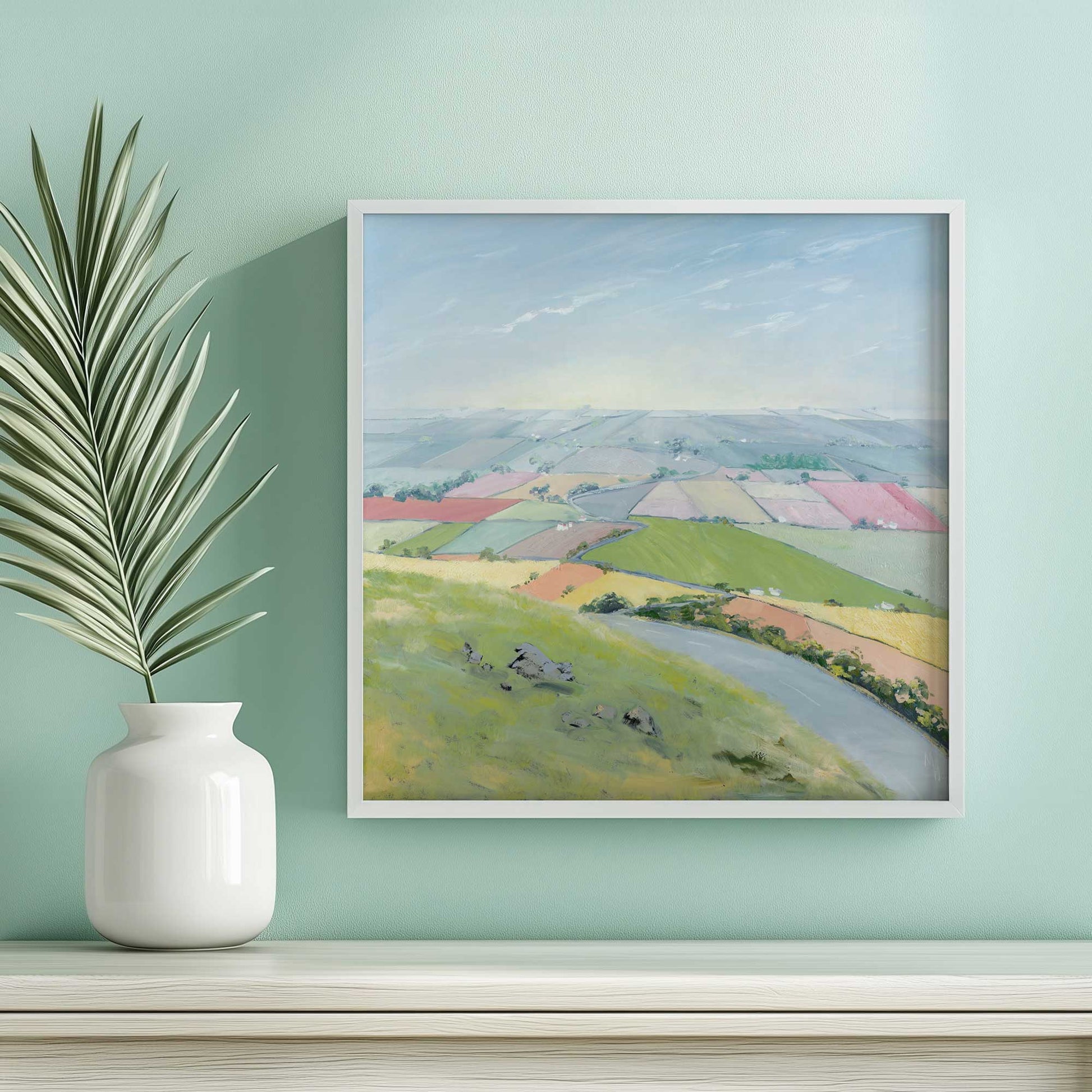 Picture of art in a room