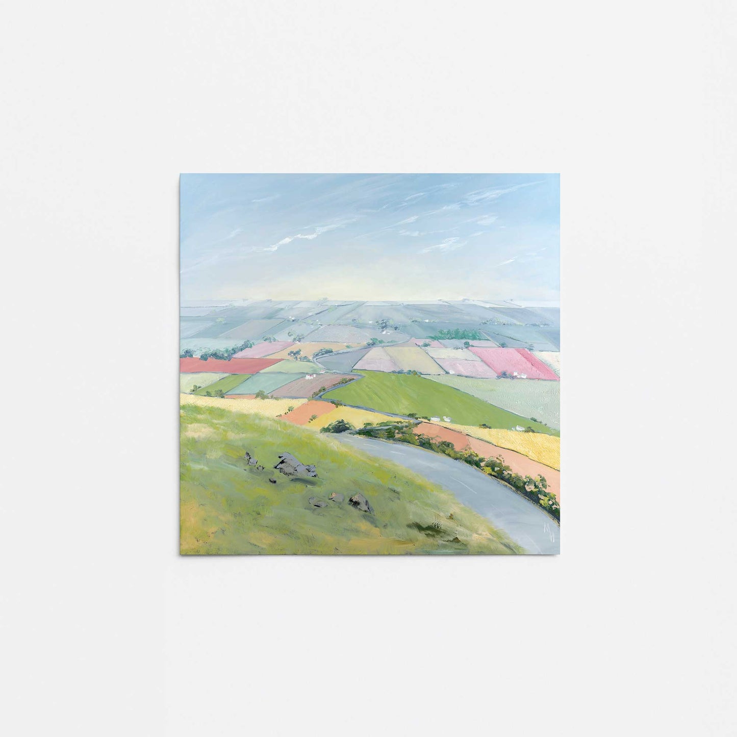 [Color:Rolled Print], Picture of close up of art
