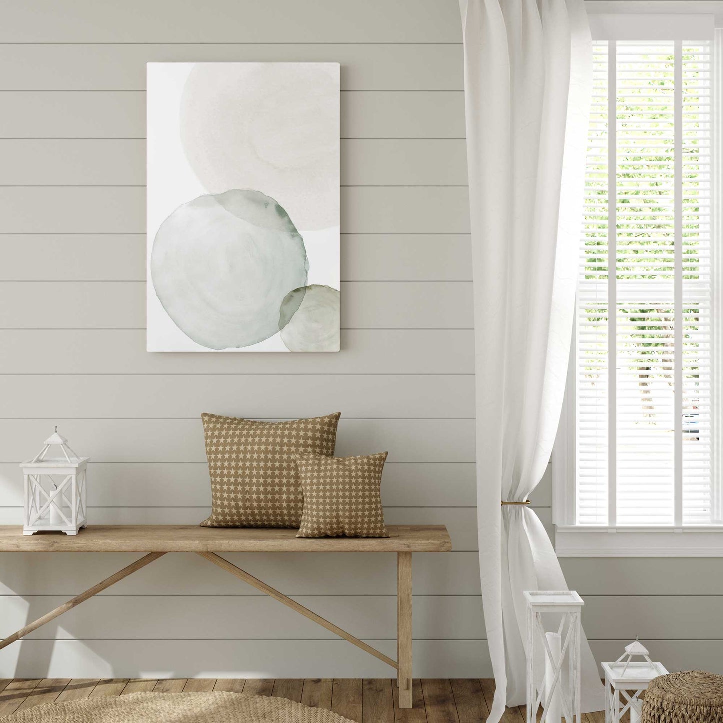 Serene Spheres on Canvas