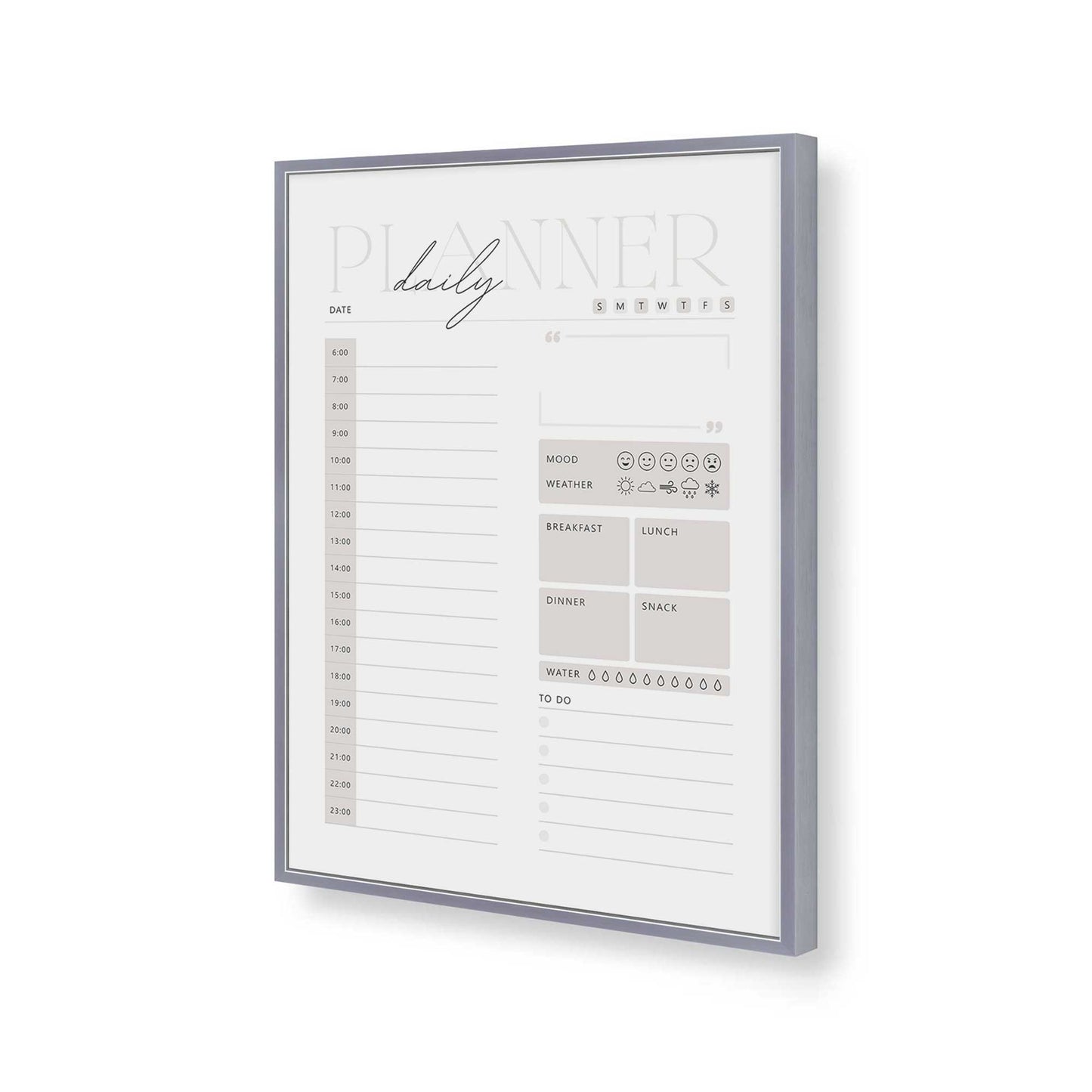 [Color:Polished Chrome], Picture of art in a Polished Chrome frame of the corner