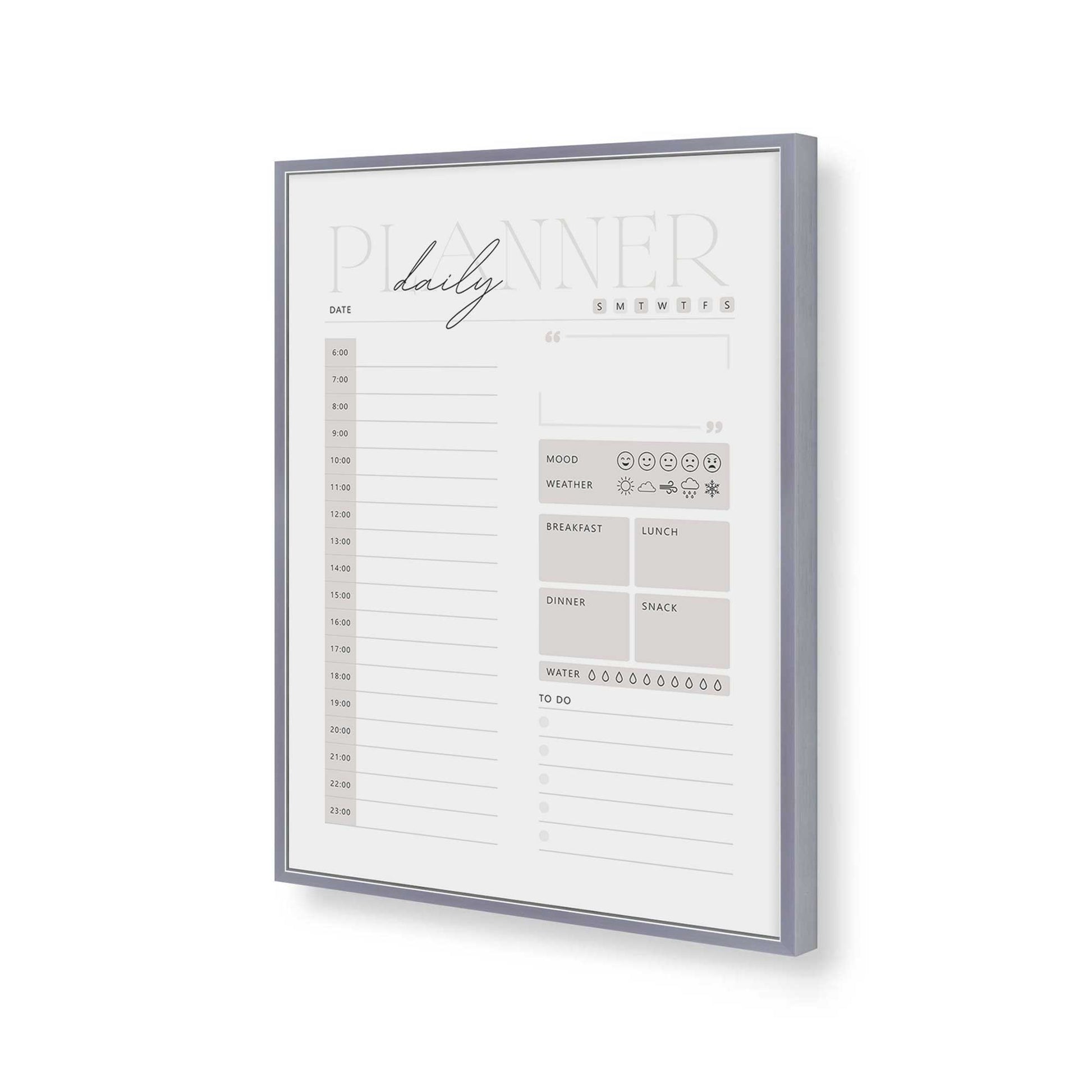 [Color:Polished Chrome], Picture of art in a Polished Chrome frame of the corner