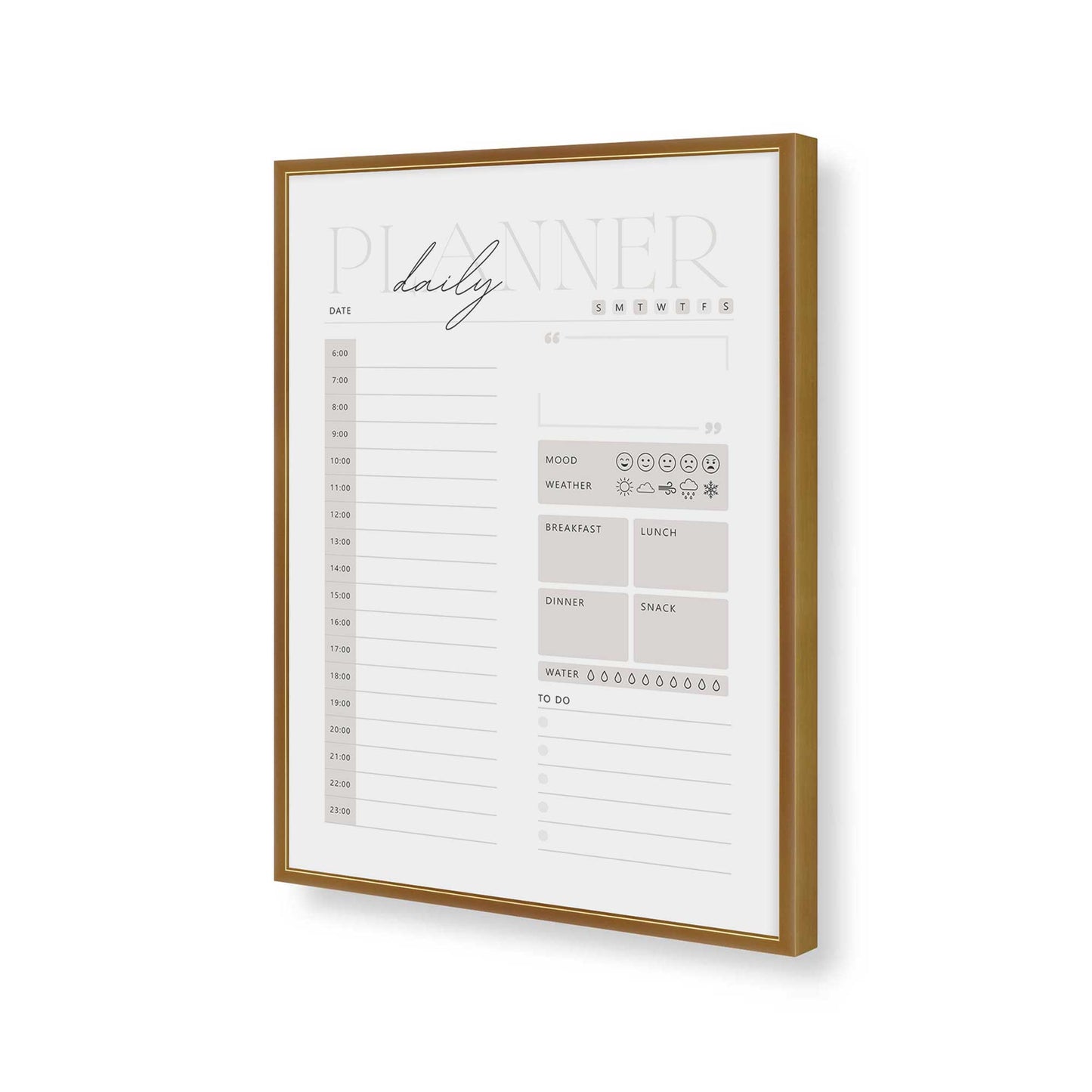 [Color:Polished Gold], Picture of art in a Polished Gold frame of the corner