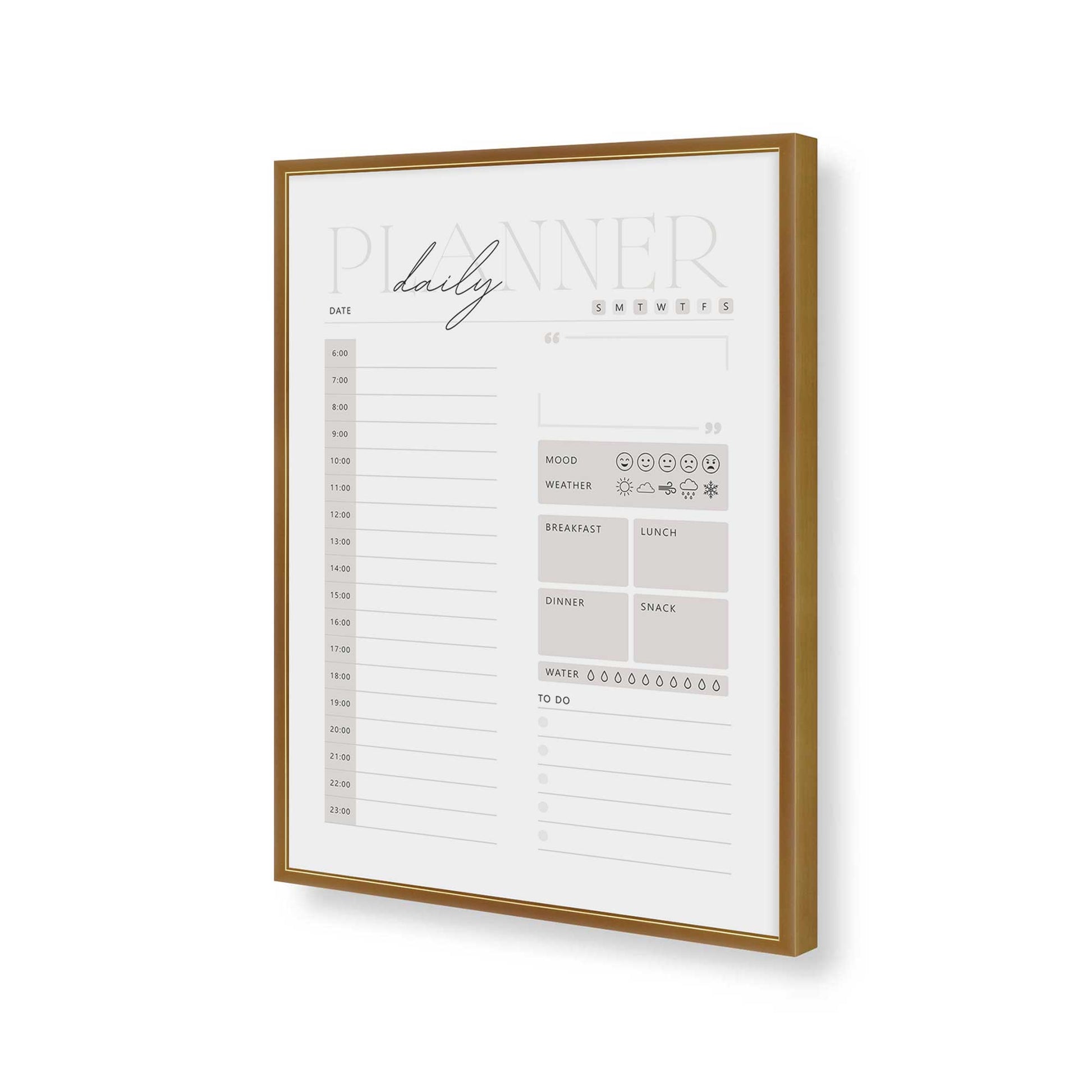 [Color:Polished Gold], Picture of art in a Polished Gold frame of the corner